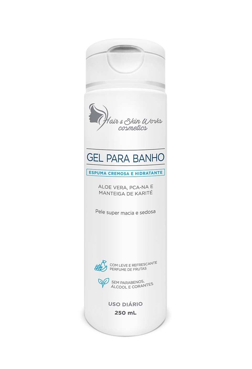 Gel corporal para banho